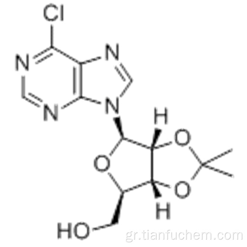 6-Χλωρο-9-βήτα-D- (2,3-ισοπροπυλιδενο) ριβοφουρανοζυλοπουρίνη CAS 39824-26-5